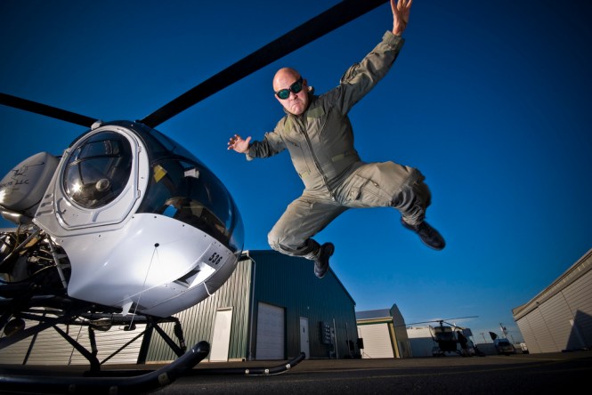 I've always wanted to learn how to fly, and I especially enjoy flying in helicopters.  I'd get my heli license if I had unlimited funds.